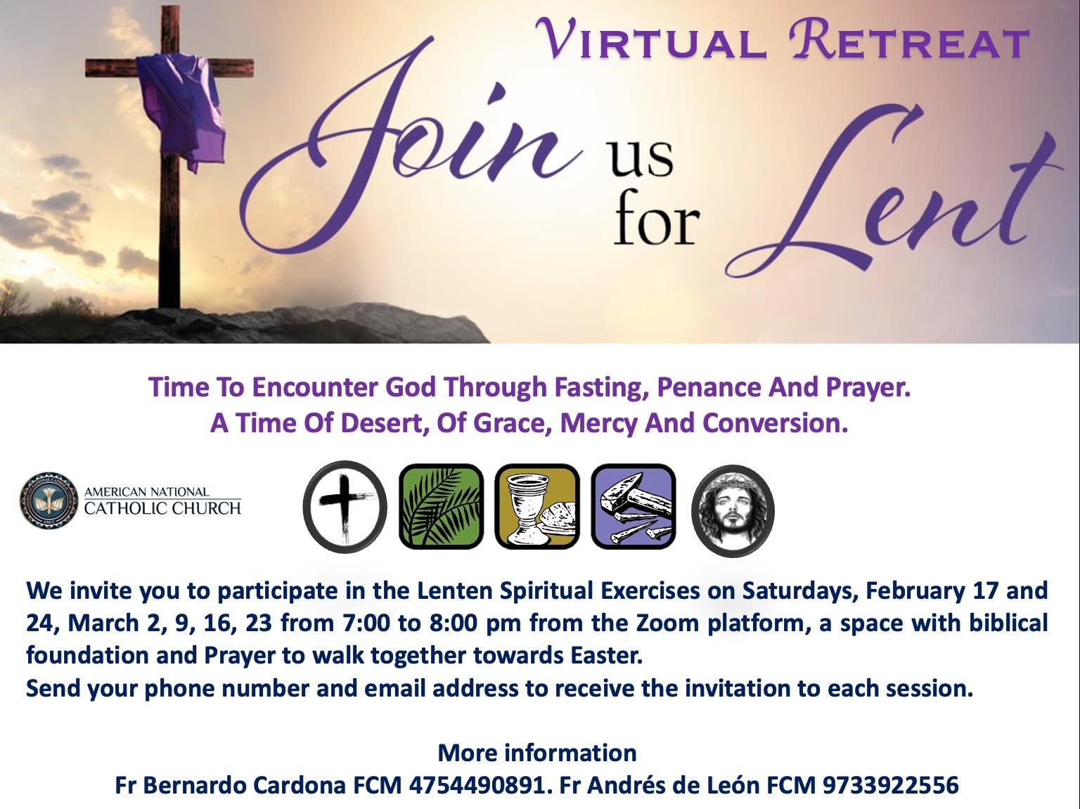 Online Retreats American National Catholic Church